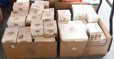 Lot 223 - Lilliput Lane: A large collection of boxed and...