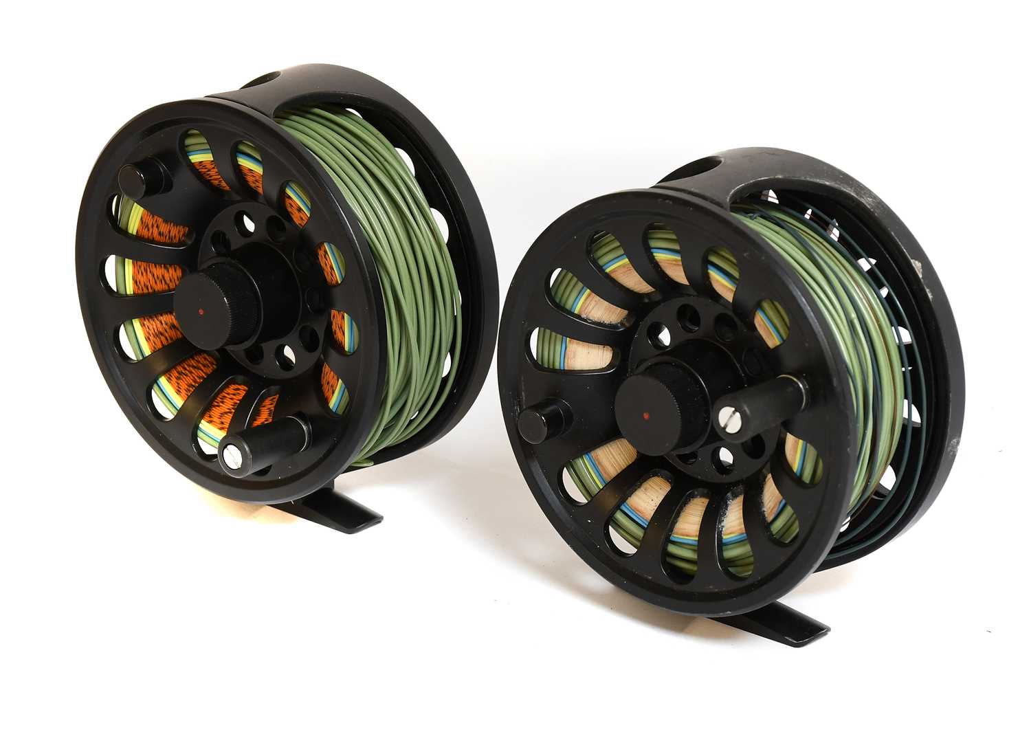 Lot 73 - A Pair of Vision Deep #9/10 Salmon Fly Reels