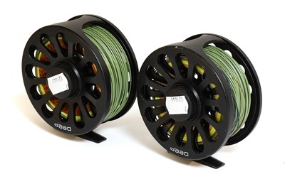 Lot 73 - A Pair of Vision Deep #9/10 Salmon Fly Reels