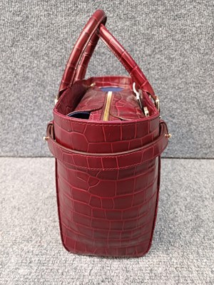 Lot 1041 - Aspinal of London Marylebone Croc Leather Tote...