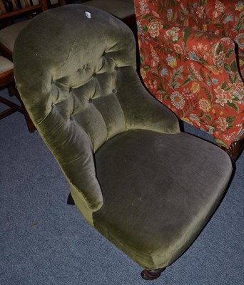 Lot 473 - A nursing chair