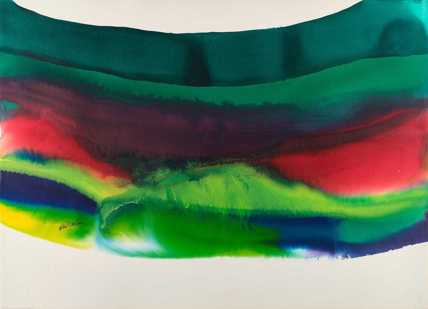 Lot 457 - Paul Jenkins (1923-2012) American "Phenomena...