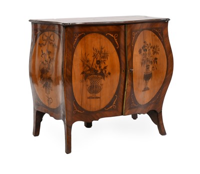 Lot 524 - A George III Kingwood, Mahogany, Satinwood and...