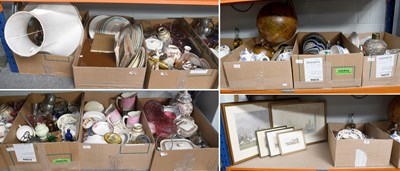 Lot 351 - Decorative Household Ceramics and Glass,...