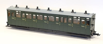 Lot 349 - BMS (Accucraft) G Gauge R19-19 Lynton & Barnstaple 3rd Coach