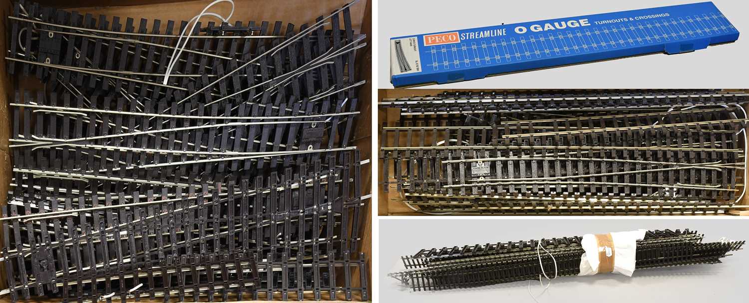Lot 341 - Peco O Gauge A Collection Of Loose Track Sections