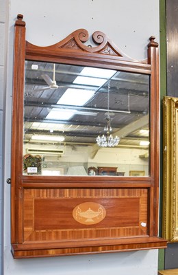 Lot 1244 - An Edwardian Inlaid and Crossbanded Mahogany...