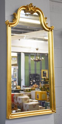 Lot 1320 - A Gilt Framed Mirror (20th century) 49cm by 104cm