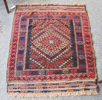 Lot 1222 - Baluch Mixed Technique Sofreh, the radiating...