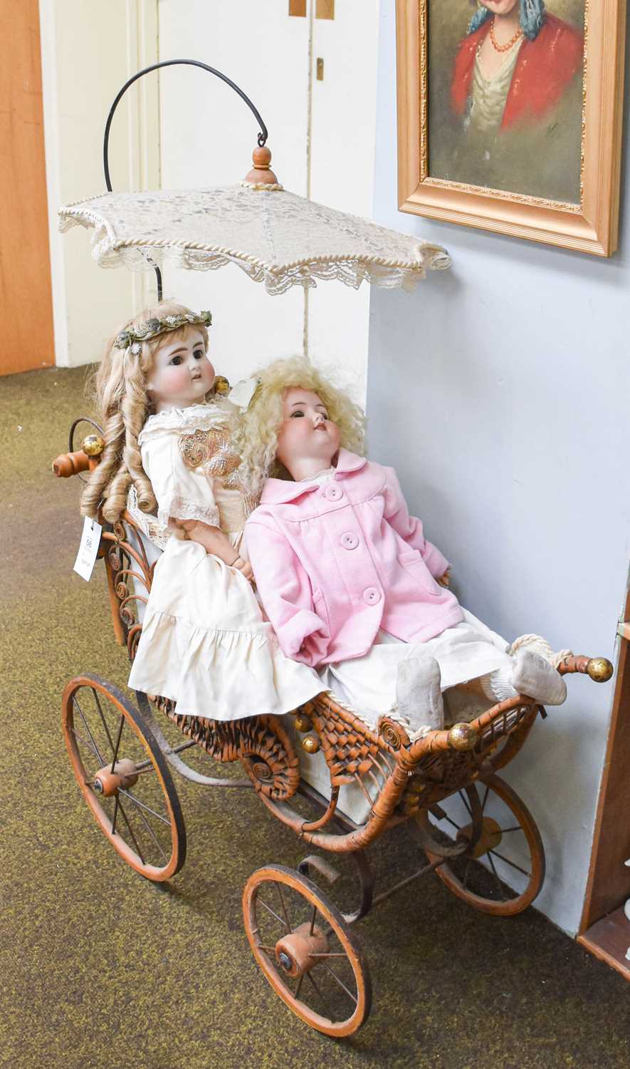 Lot 58 - An Armand Marseilles 390 Bisque Head Doll, on...
