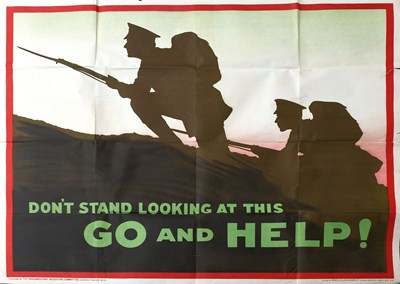 Lot 188 - A First World War Large Recruiting Poster No....