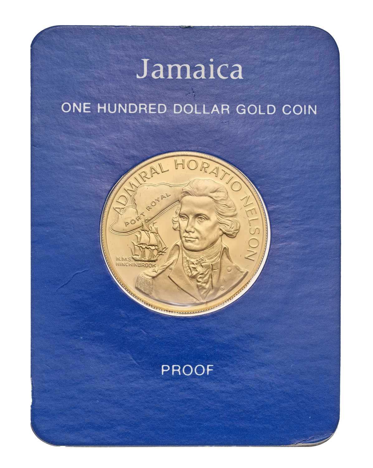 Lot 209 - Jamaica, Proof One Hundred Dollars 1976, obv....