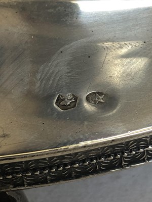 Lot 2267 - A Spanish Silver Sauce-Tureen, Cover and Stand