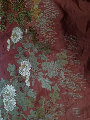 Lot 2234 - An Early 20th Century Japanese Embroidery...