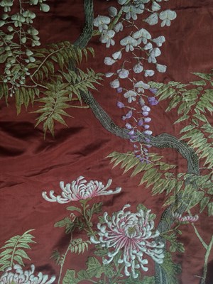Lot 2234 - An Early 20th Century Japanese Embroidery...