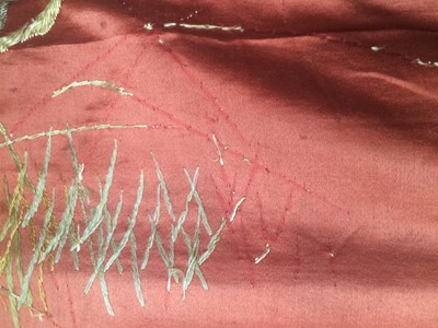 Lot 2234 - An Early 20th Century Japanese Embroidery...