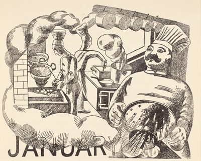 Lot 329 - Edward Bawden CBE RA (1903-1989) "Good Food"...