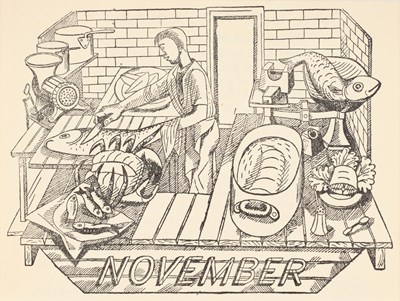 Lot 329 - Edward Bawden CBE RA (1903-1989) "Good Food"...