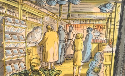 Lot 327 - Edward Bawden CBE RA (1903-1989) "Life in an...