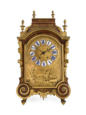 Lot 388 - A French "Boulle" Striking Mantel Clock, circa...