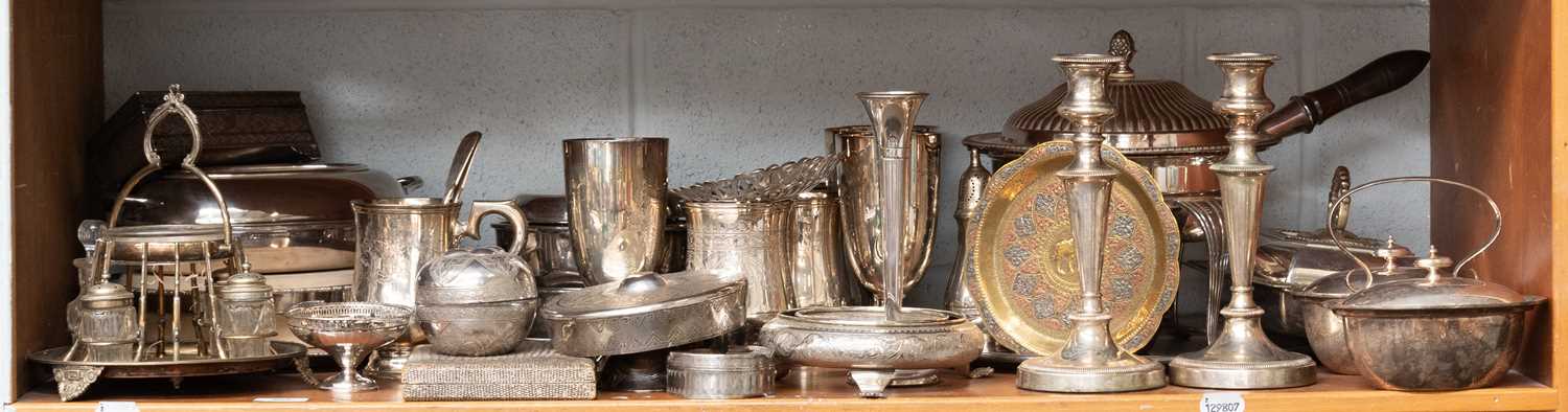 Lot 60 - A Collection of Assorted Silver and Silver...