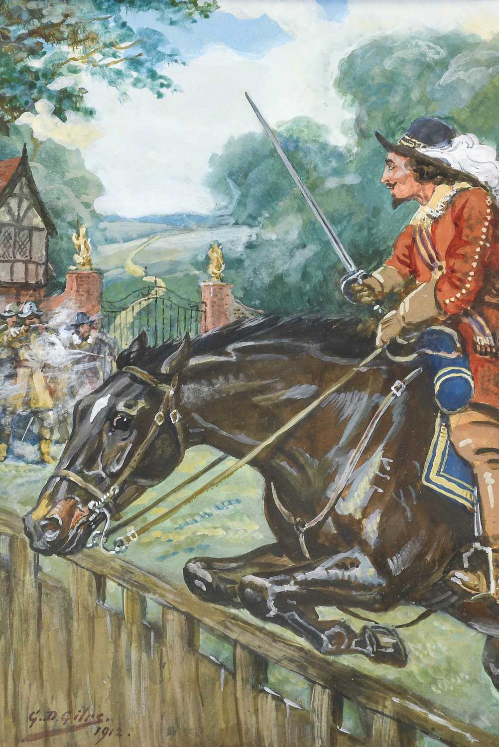 Lot 587 - Godfrey Douglas Giles (1857-1941) "Once at...