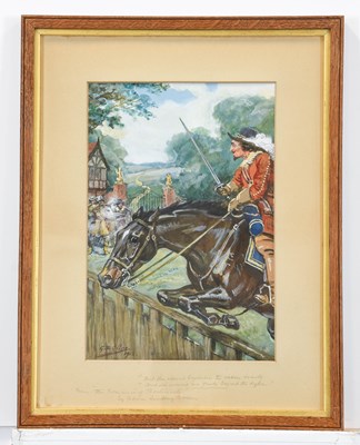 Lot 587 - Godfrey Douglas Giles (1857-1941) "Once at...