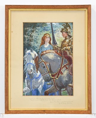 Lot 587 - Godfrey Douglas Giles (1857-1941) "Once at...
