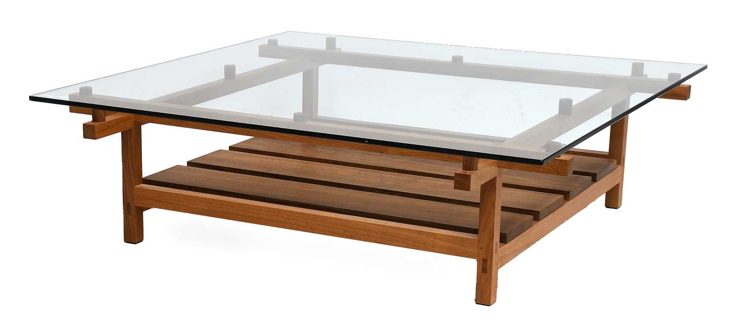 Lot 82 - Rusland Movement Furniture (Ulverston): An Oak...