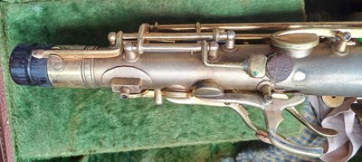 Lot 56 - Alto Saxophone By C G Conn Ltd Elhart USA