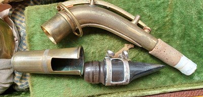 Lot 56 - Alto Saxophone By C G Conn Ltd Elhart USA