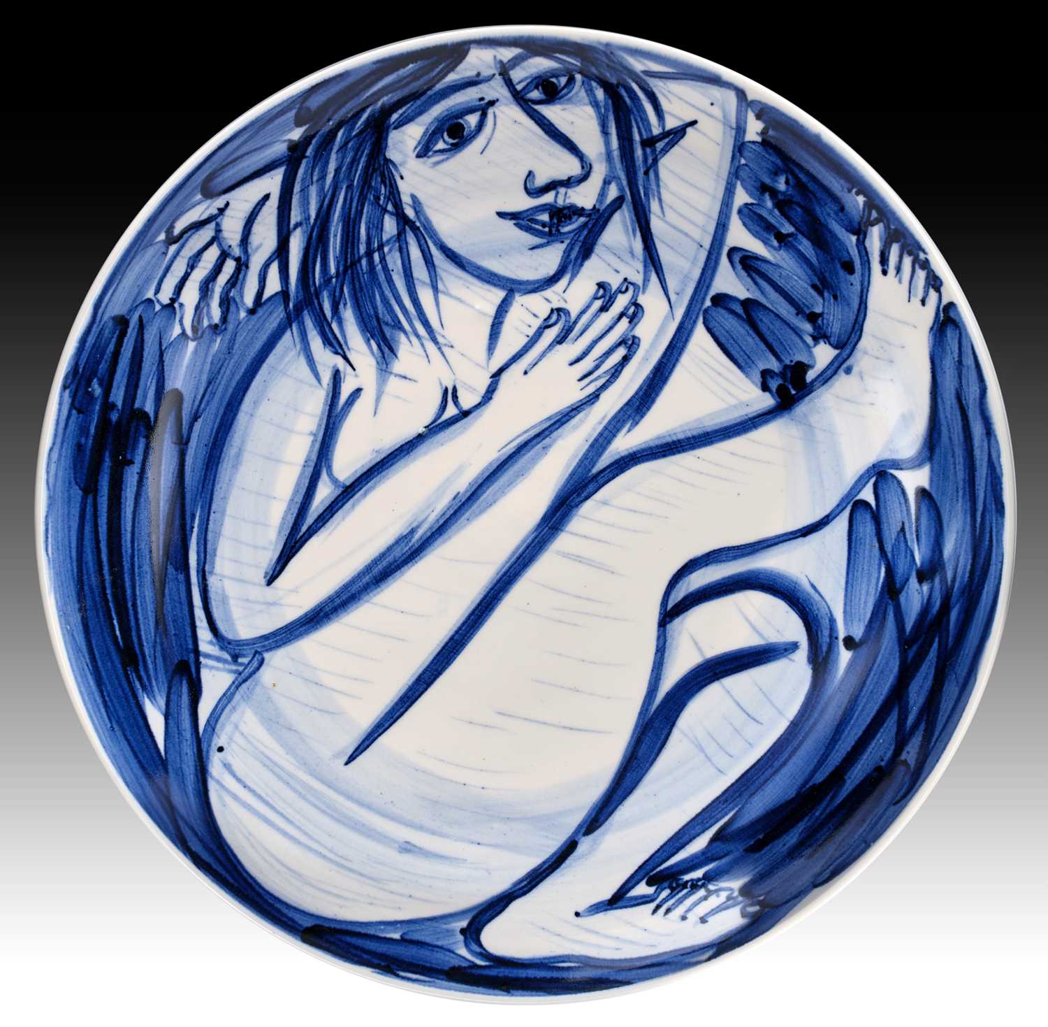 Lot 408 - Eileen Cooper OBE, RA (b.1953) Seated nude...