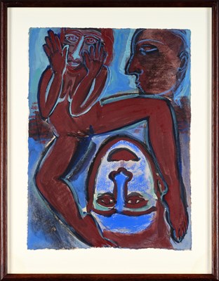 Lot 409 - Eileen Cooper OBE, RA (b.1953) “Quest” Signed...