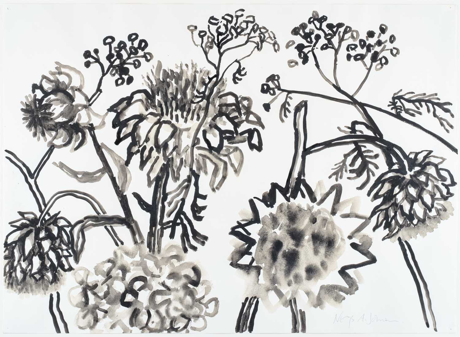 Lot 405 - Nerys A Johnston (1942-2001) “Artichoke Feast”...