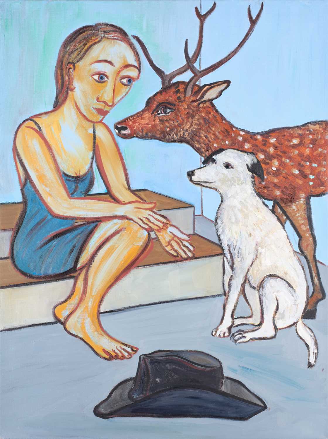 Lot 419 - Eileen Cooper OBE, RA (b.1953) “Come in from...