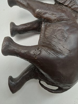 Lot 402 - Donald Greig (b.1959) South African Elephant...
