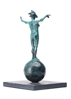 Lot 375 - Tim Shaw RA (b.1964) The balancing act Signed...