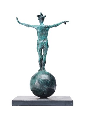 Lot 375 - Tim Shaw RA (b.1964) The balancing act Signed...