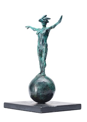 Lot 375 - Tim Shaw RA (b.1964) The balancing act Signed...