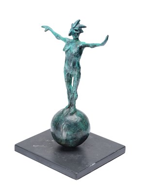 Lot 375 - Tim Shaw RA (b.1964) The balancing act Signed...