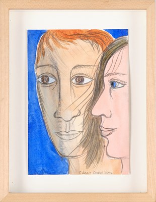 Lot 413 - Eileen Cooper OBE, RA (b.1953) Two Heads...