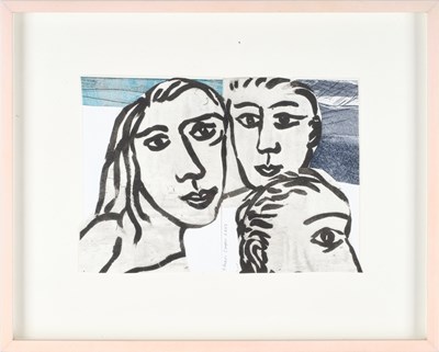 Lot 412 - Eileen Cooper OBE, RA (b.1953) Three heads...