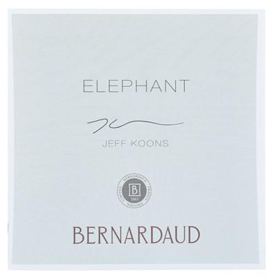 Lot 482 - Jeff Koons (1955) American "Elephant" Number...