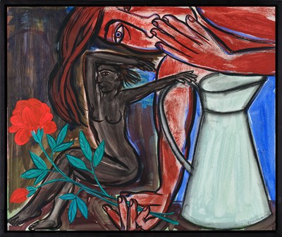 Lot 420 - Eileen Cooper OBE, RA (b.1953) Figures with...