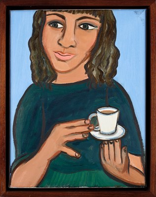 Lot 431 - Eileen Cooper OBE, RA (b.1953) “Tea” (2021)...