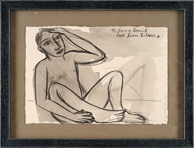 Lot 414 - Eileen Cooper OBE, RA (b.1953) Male nude...