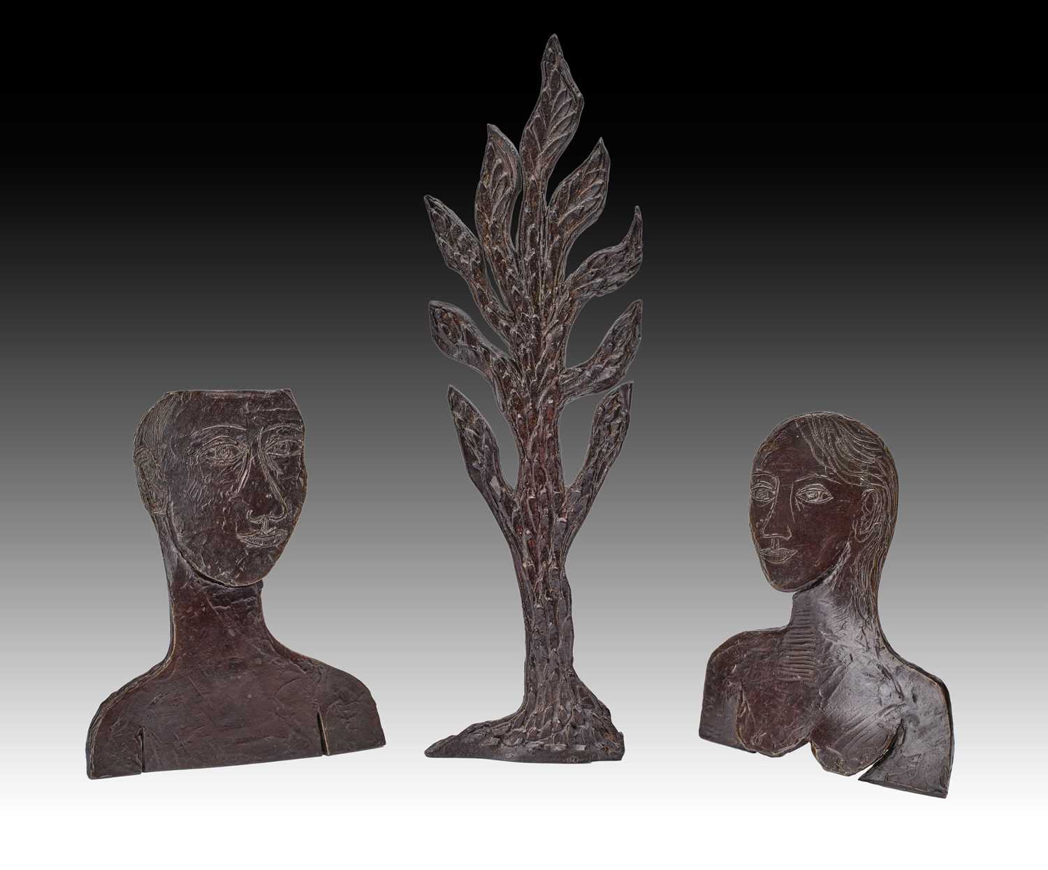 Lot 423 - Eileen Cooper OBE, RA (b.1953) "Romeo" "Juliet"...