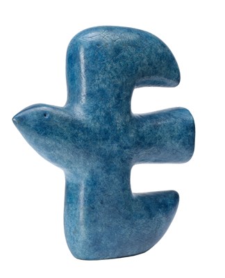 Lot 404 - Emma Maiden (b.1966) "Blue Bird" (2017)...