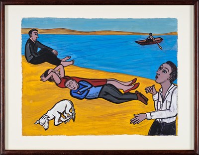 Lot 424 - Eileen Cooper OBE, RA (b.1953) Figures and a...