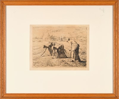 Lot 1001 - Jean-François Millet (1814-1875) French "Les...